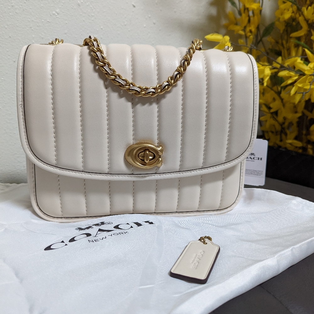 Madison shoulder bag with quilting